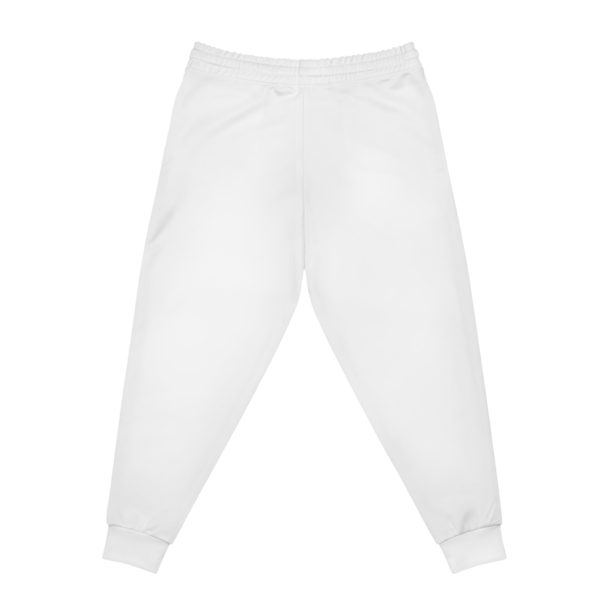 Corvus Athletic Joggers — Minimal Logo White Sweatpants for Everyday Comfort