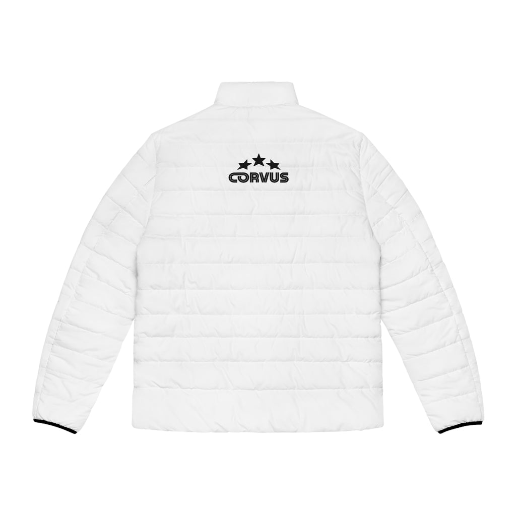 Corvus, Crown Men's Puffer Jacket — Lightweight Quilted Winter Coat