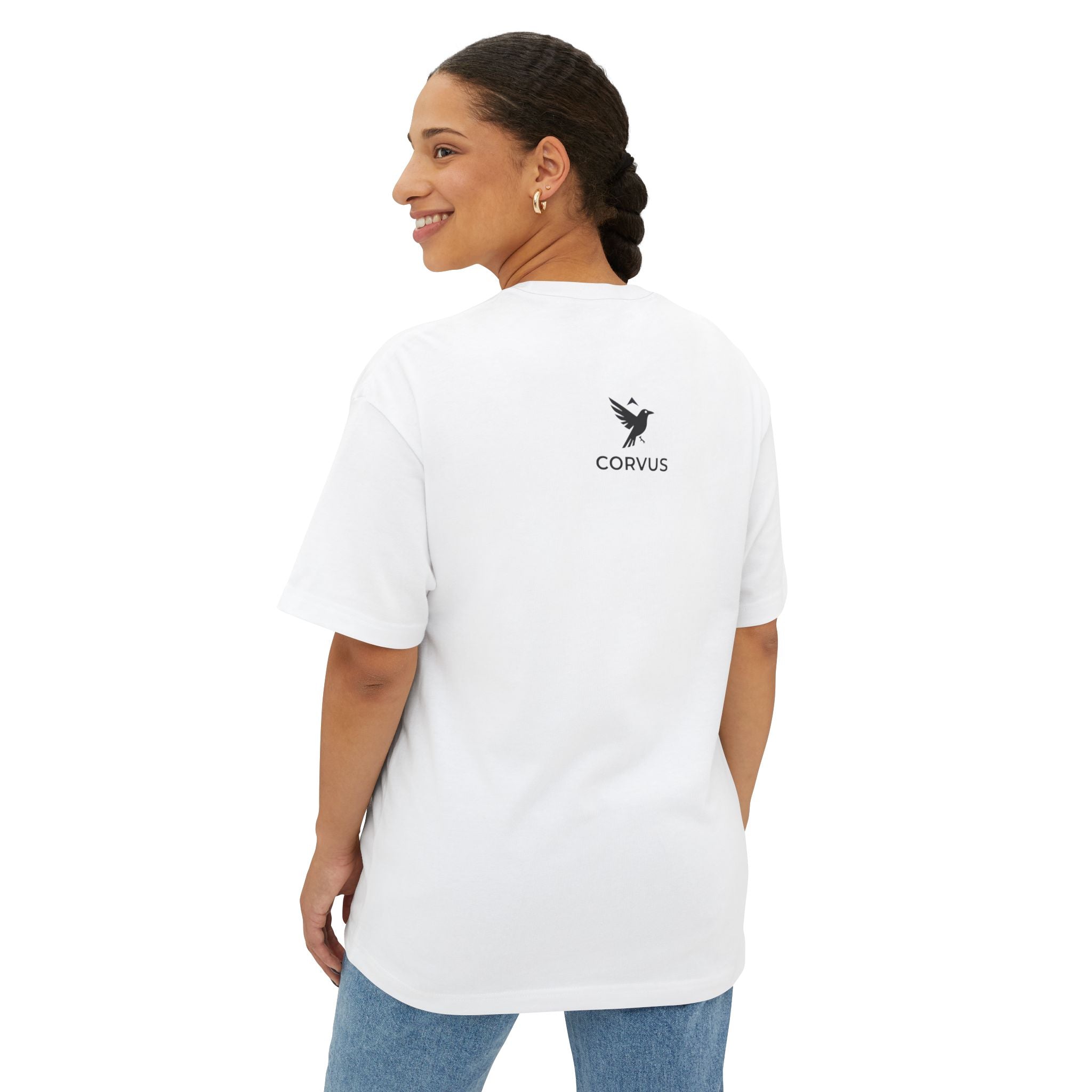 Mystic Eye Graphic Tee — Purple Iris Eye Design