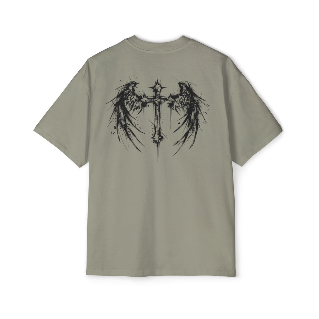 Corvus Gothic Tee — Raven Wings & Playing Card Symbols Graphic T-Shirt