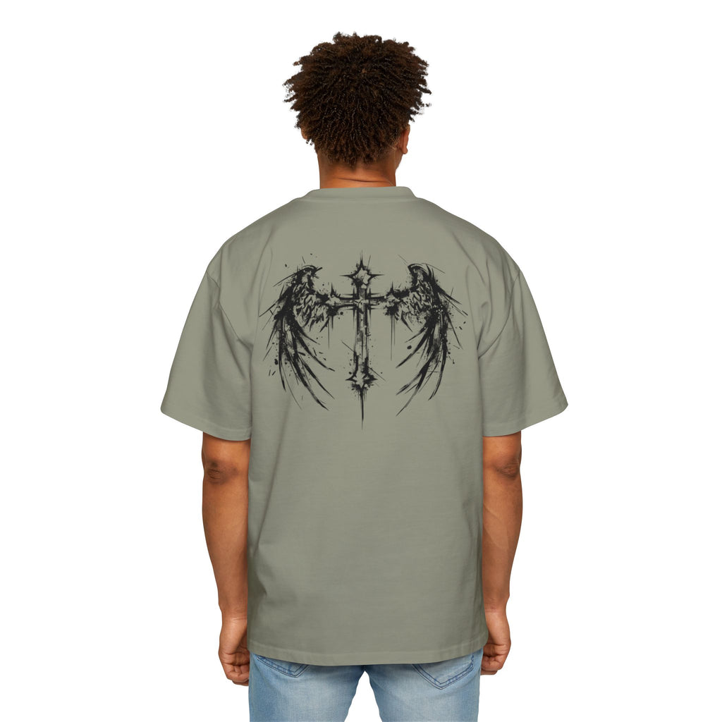 Corvus Gothic Tee — Raven Wings & Playing Card Symbols Graphic T-Shirt