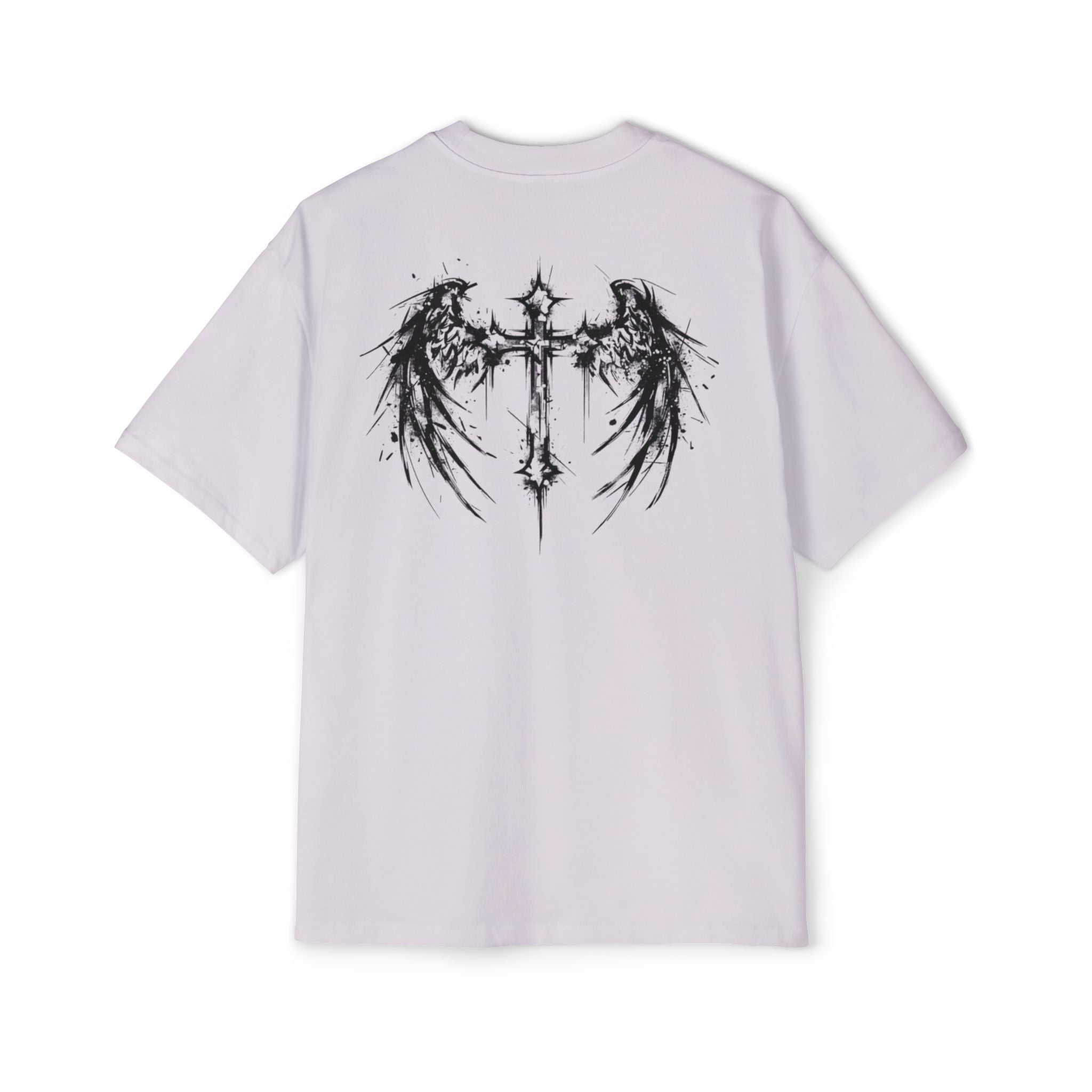 Corvus Gothic Tee — Raven Wings & Playing Card Symbols Graphic T-Shirt