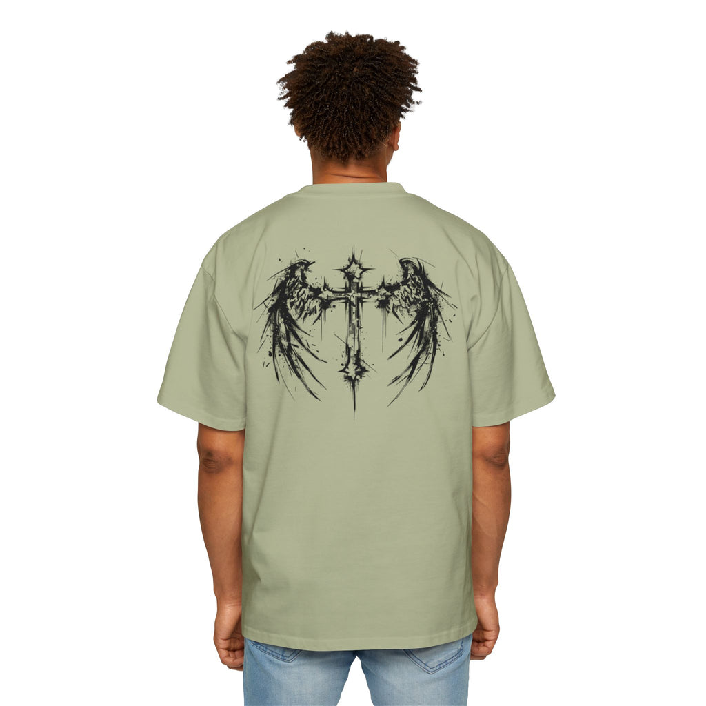 Corvus Gothic Tee — Raven Wings & Playing Card Symbols Graphic T-Shirt