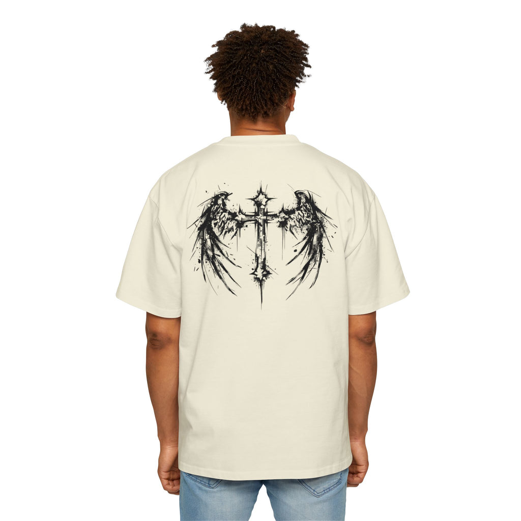 Corvus Gothic Tee — Raven Wings & Playing Card Symbols Graphic T-Shirt