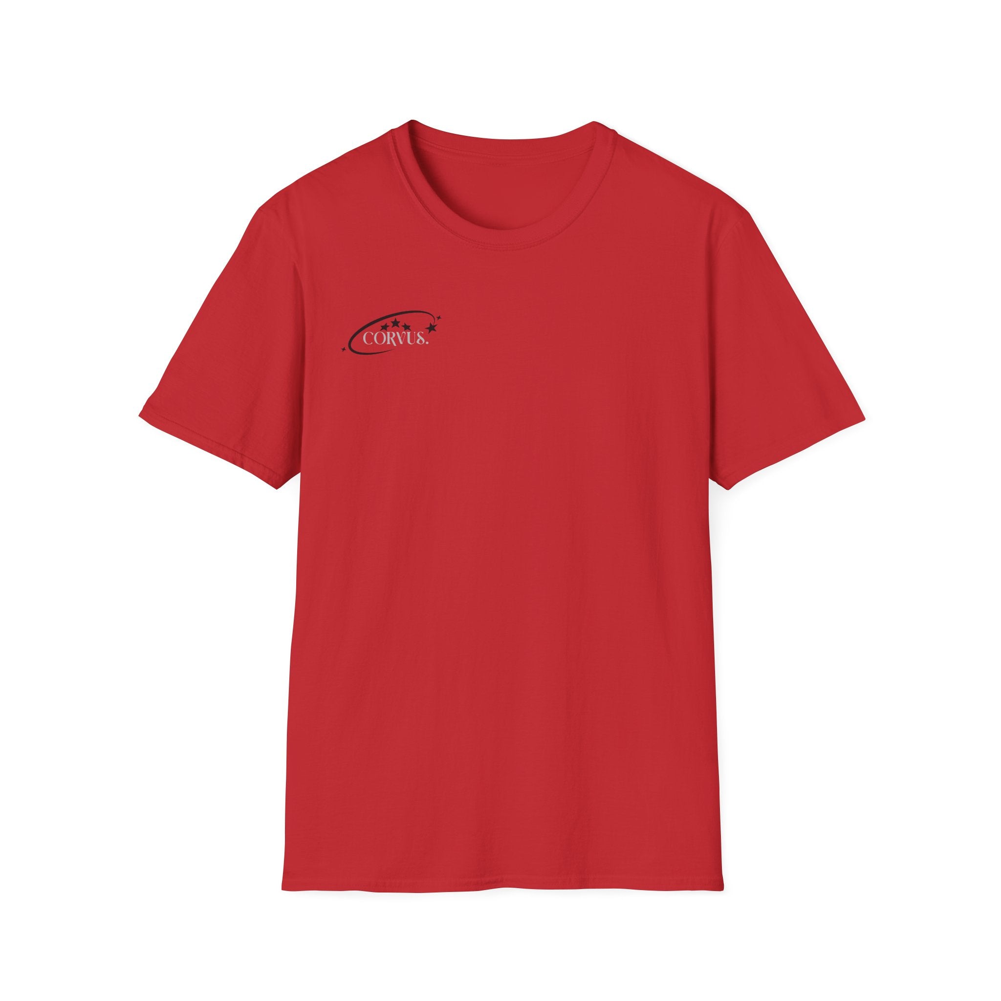 Black Graffiti Logo T-Shirt — Subtle Streetwear Tee with Back Art