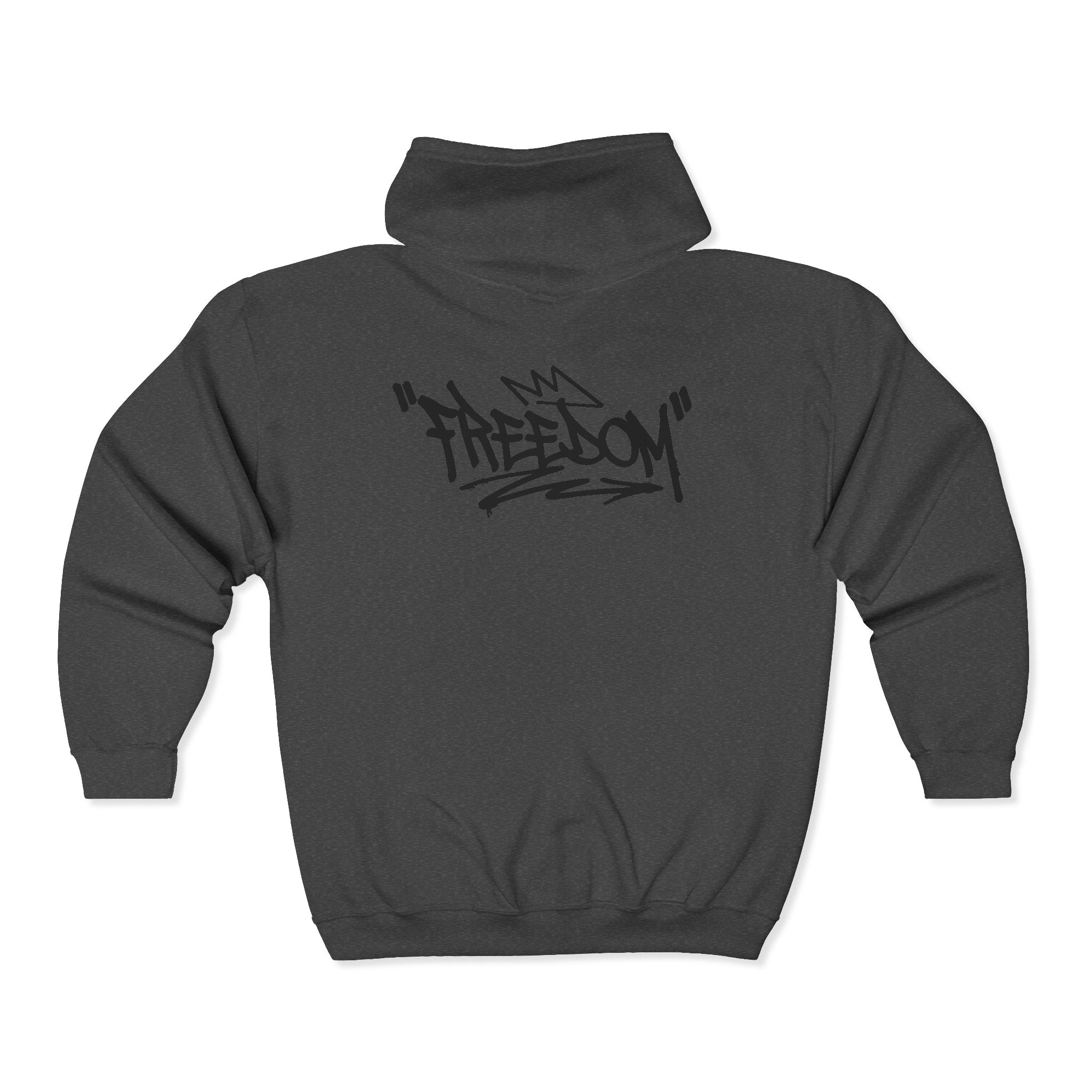 Freedom Graffiti Zip Hoodie