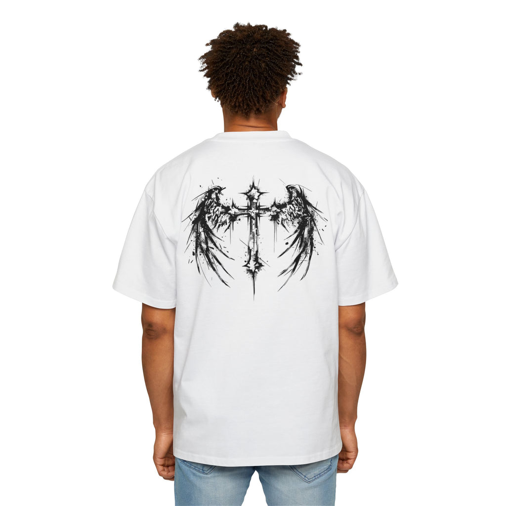 Corvus Gothic Tee — Raven Wings & Playing Card Symbols Graphic T-Shirt