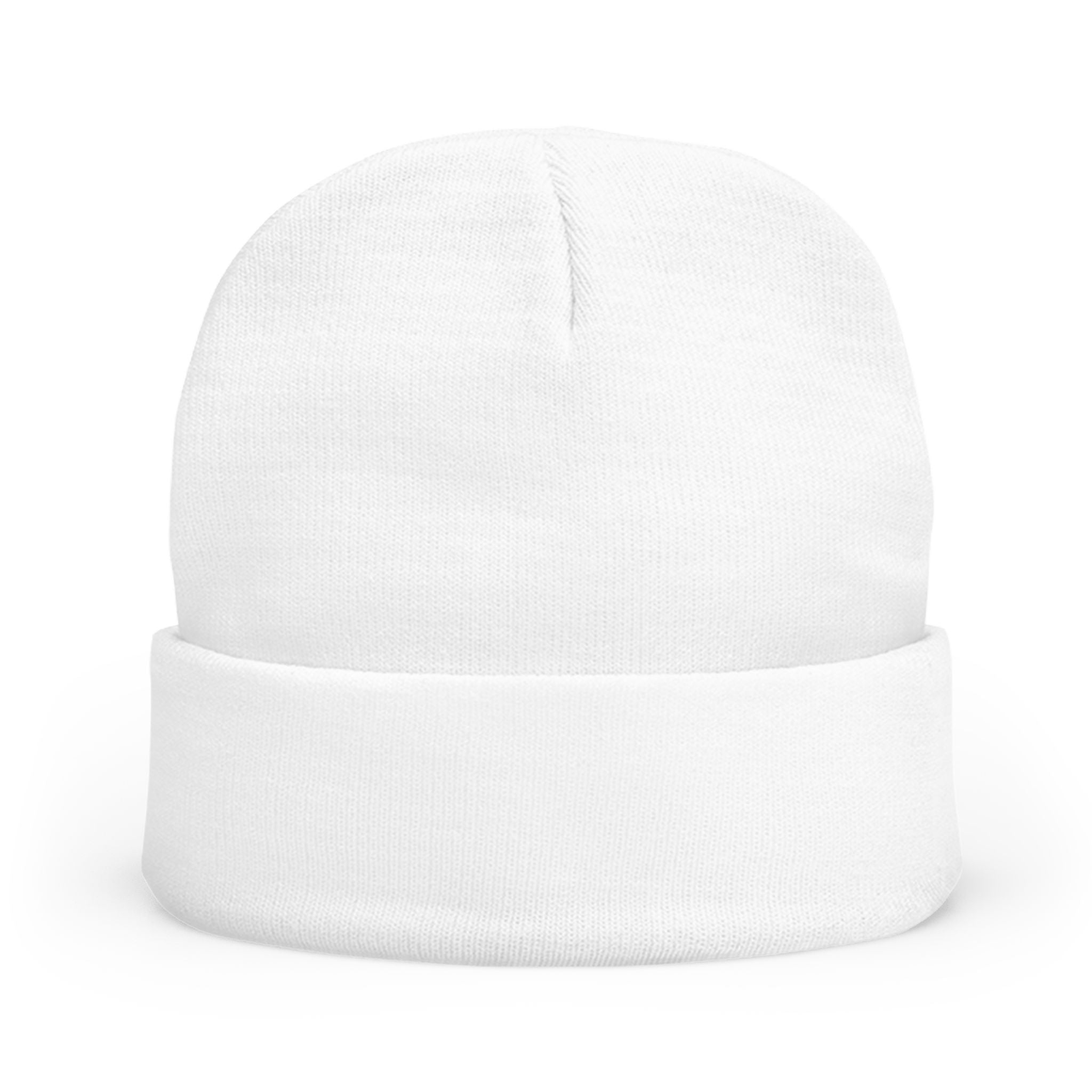 Embroidered 'Corvus' Graffiti Knit Beanie — Urban Streetwear Winter Hat