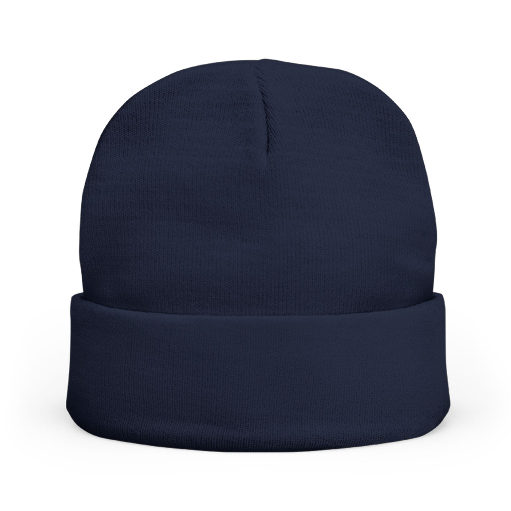 Embroidered 'Corvus' Graffiti Knit Beanie — Urban Streetwear Winter Hat