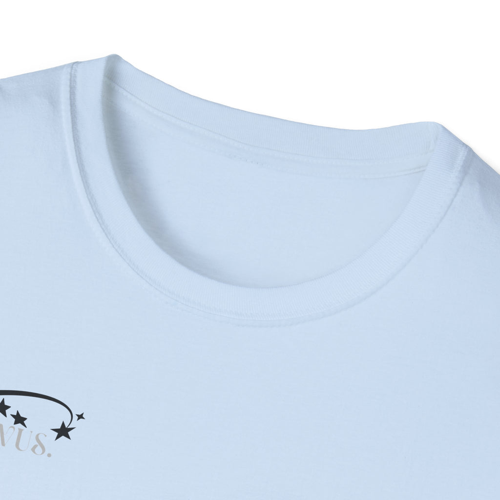Black Graffiti Logo T-Shirt — Subtle Streetwear Tee with Back Art