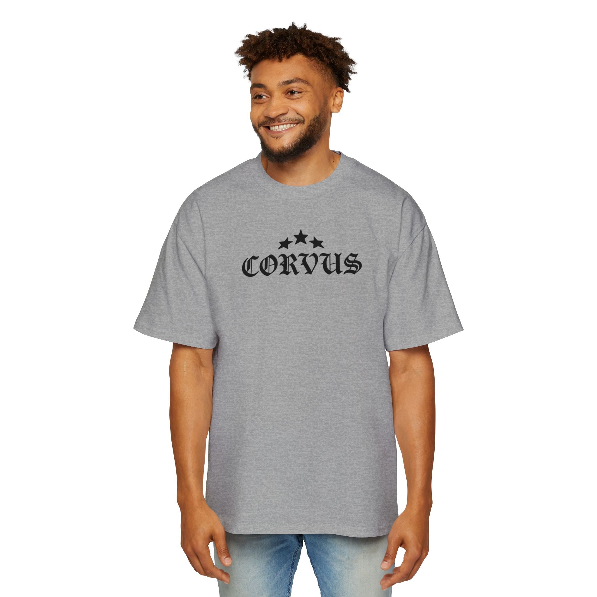 Corvus Gothic Tee — Dripping Checkerboard Cross Graphic