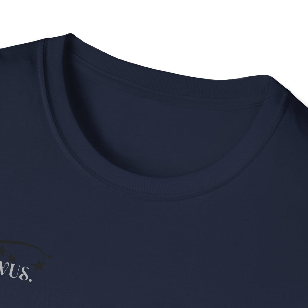 Black Graffiti Logo T-Shirt — Subtle Streetwear Tee with Back Art