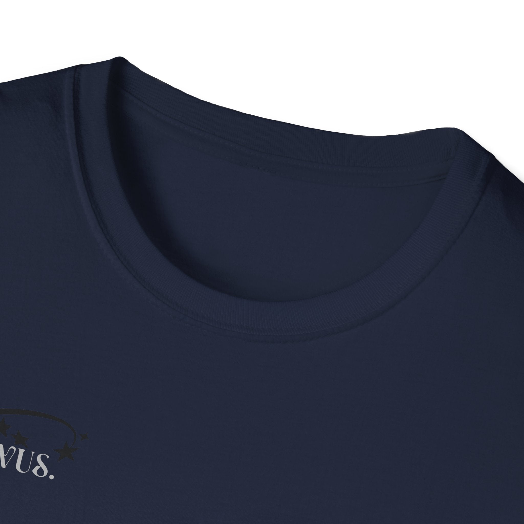 Black Graffiti Logo T-Shirt — Subtle Streetwear Tee with Back Art