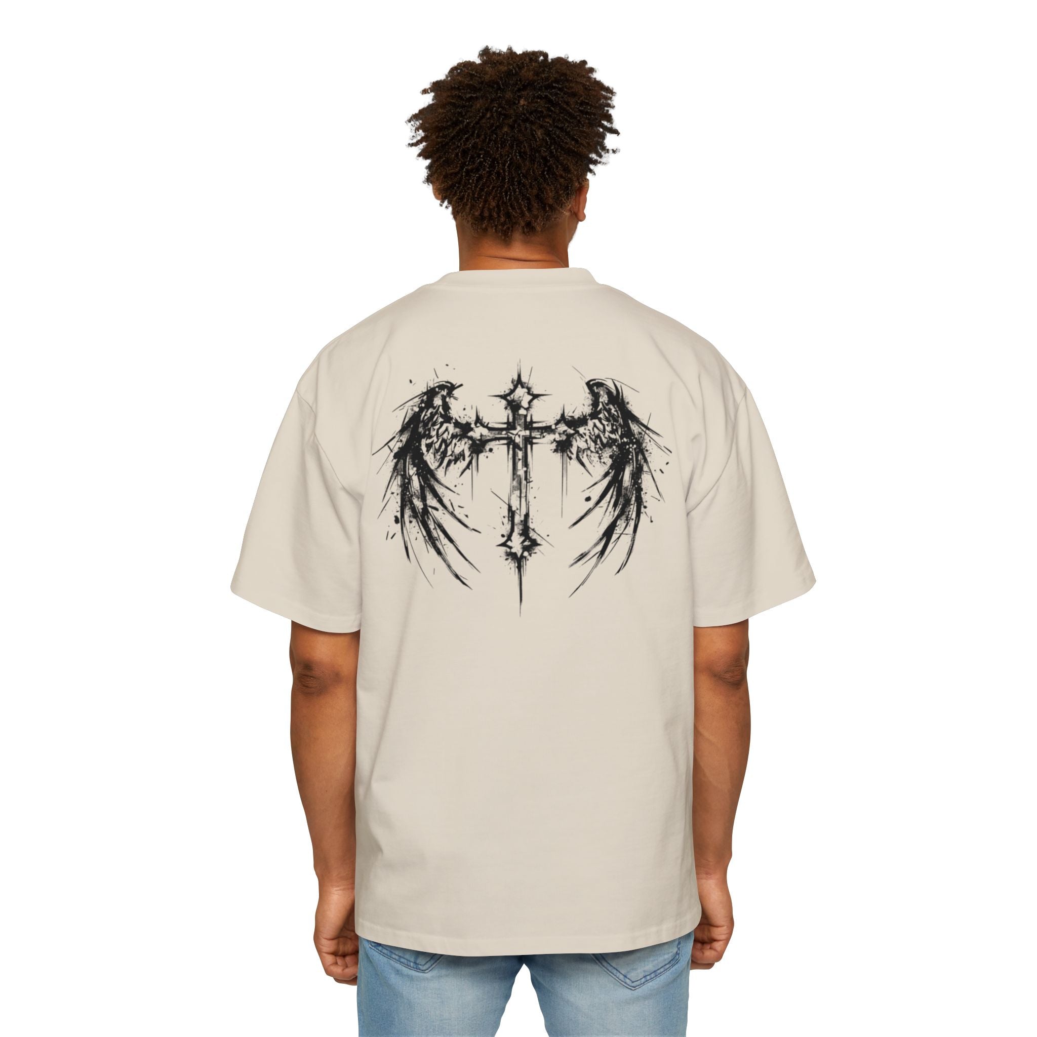 Corvus Gothic Tee — Raven Wings & Playing Card Symbols Graphic T-Shirt