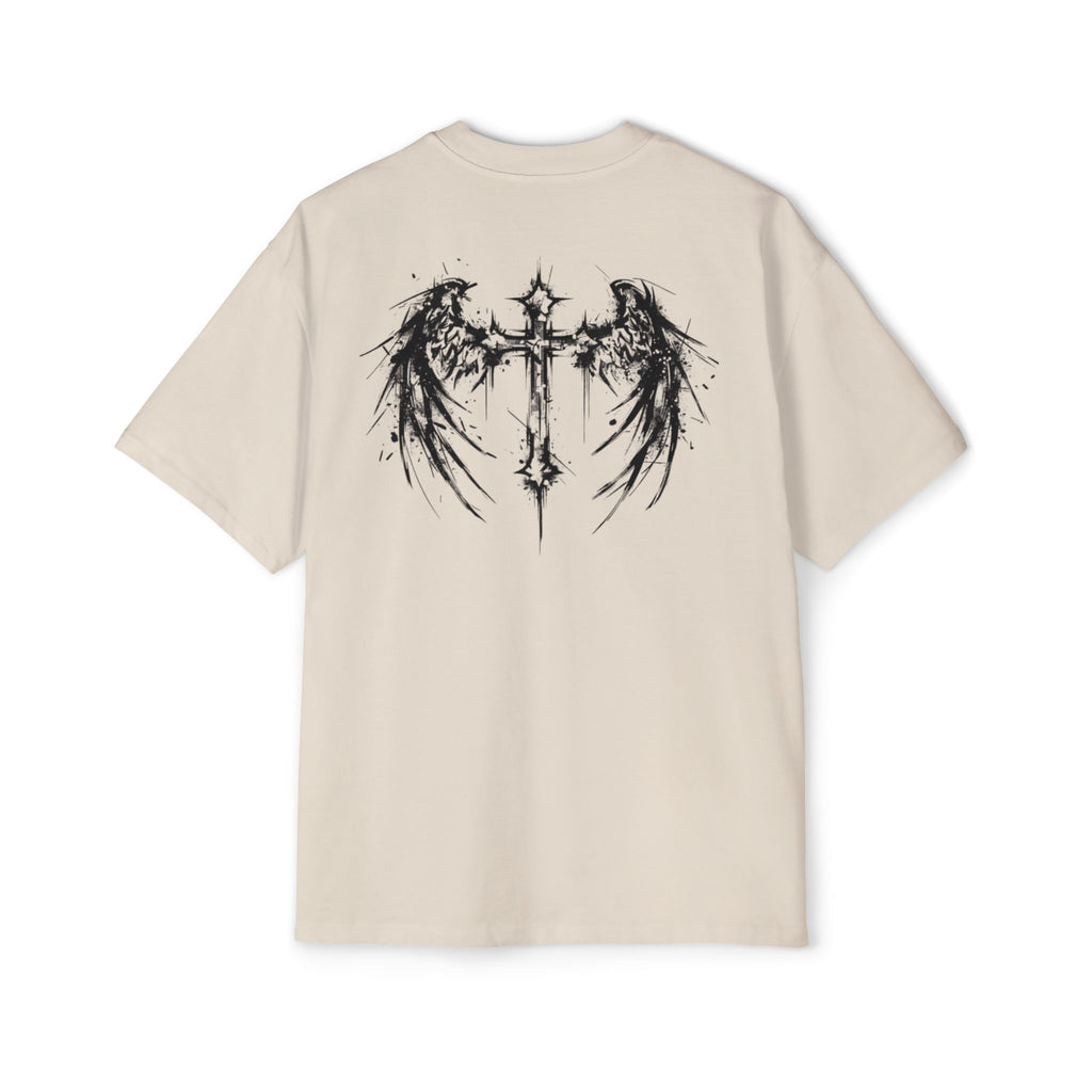 Corvus Gothic Tee — Raven Wings & Playing Card Symbols Graphic T-Shirt