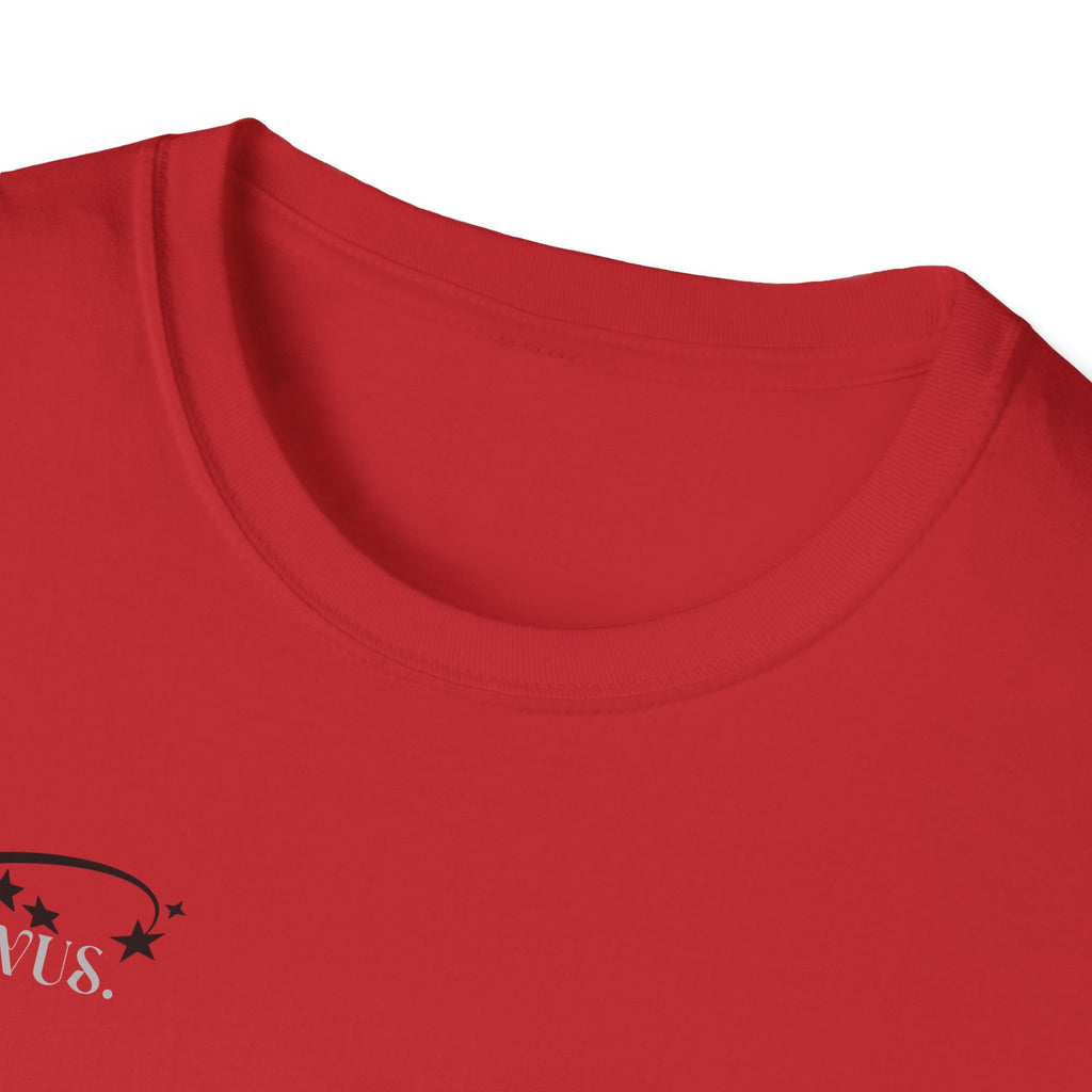 Black Graffiti Logo T-Shirt — Subtle Streetwear Tee with Back Art