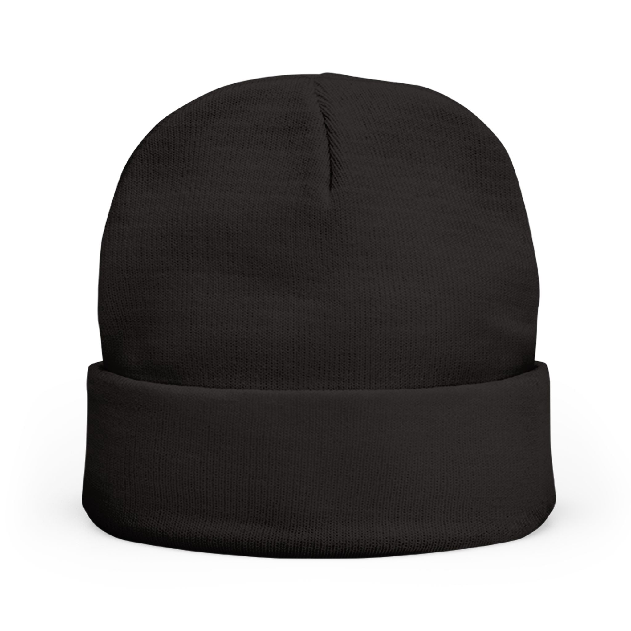 Embroidered 'Corvus' Graffiti Knit Beanie — Urban Streetwear Winter Hat