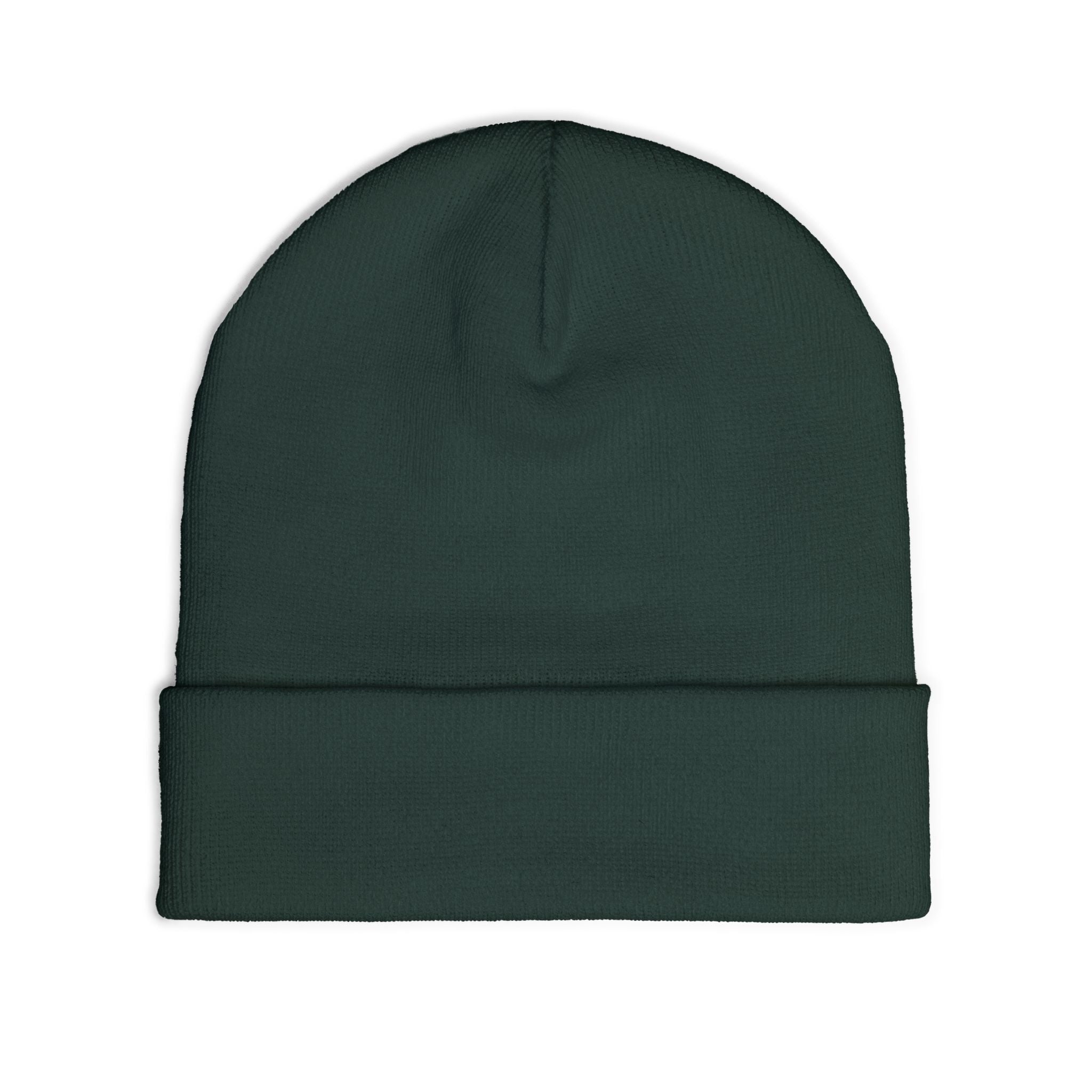 Embroidered 'Corvus' Graffiti Knit Beanie — Urban Streetwear Winter Hat