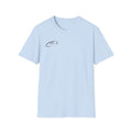 Black Graffiti Logo T-Shirt — Subtle Streetwear Tee with Back Art