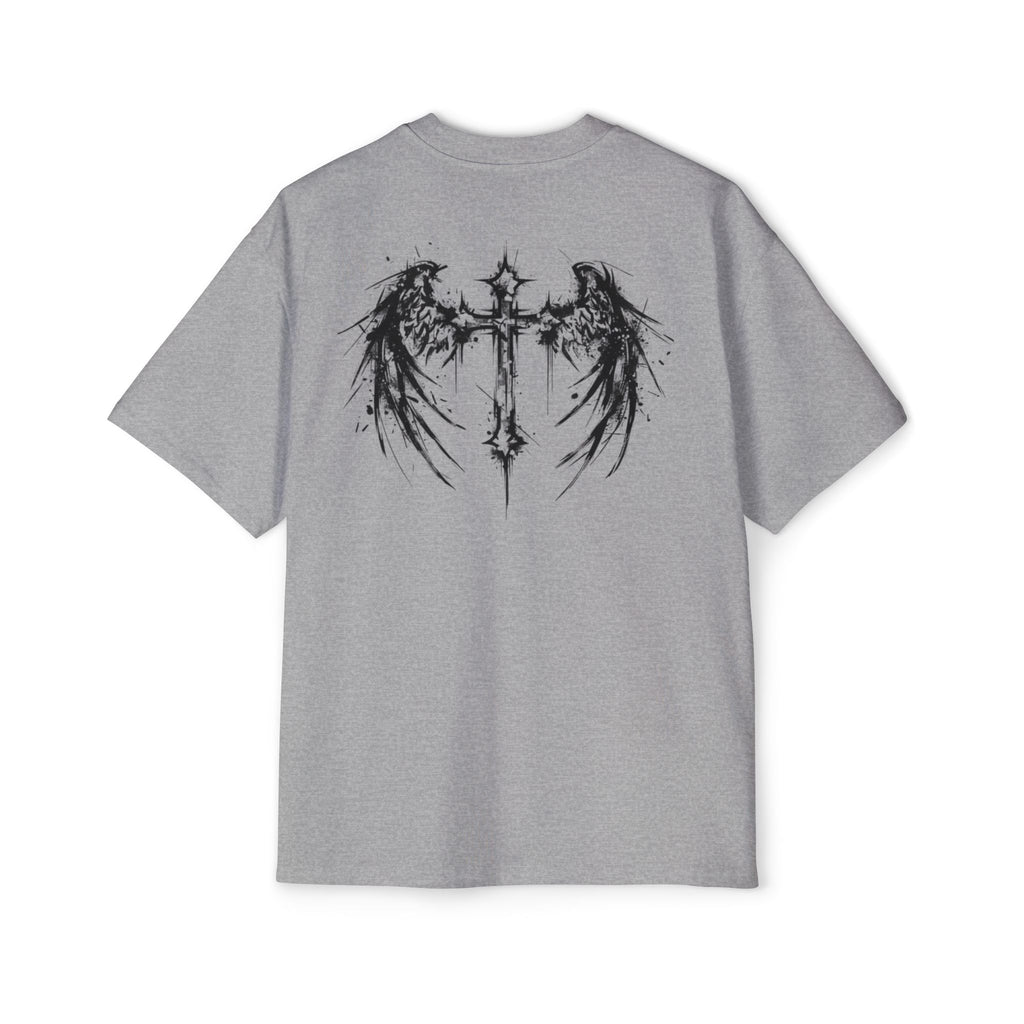 Corvus Gothic Tee — Raven Wings & Playing Card Symbols Graphic T-Shirt