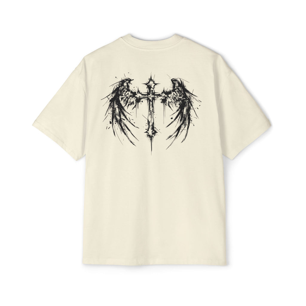 Corvus Gothic Tee — Raven Wings & Playing Card Symbols Graphic T-Shirt